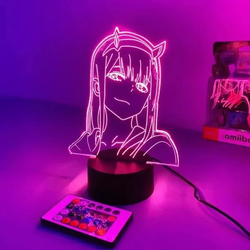 Home Cinema Lighting - Zero Two аниме ночник фигурка 3D
