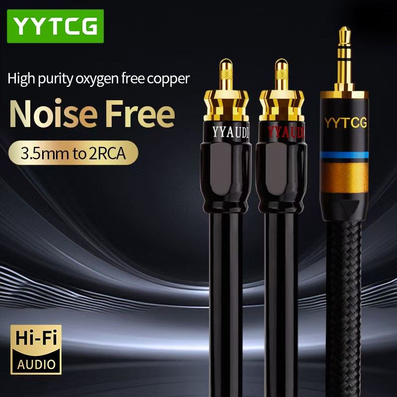 Home Cinema Amplifier - YYTCG RCA-кабель Hi-Fi стерео 3,5 мм
