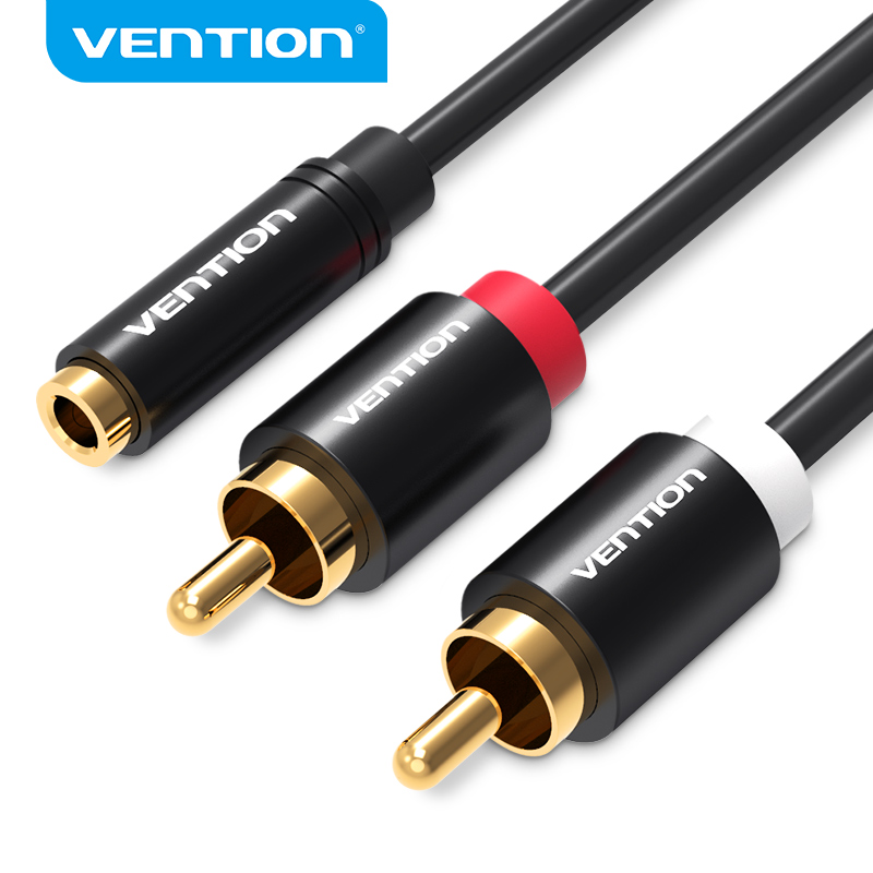 Home Cinema Amplifier - Аудиоадаптер-кабель Vention Jack 3,5 мм (гнездо)