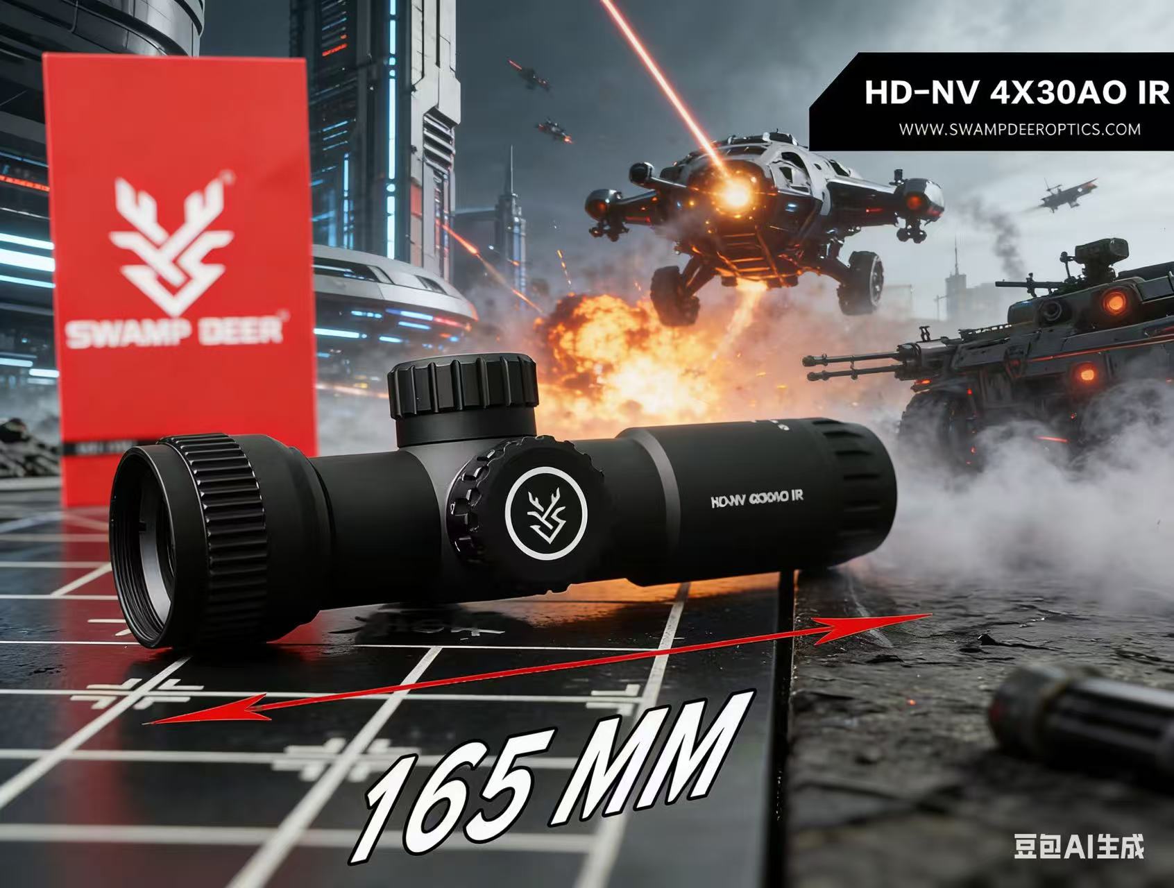 Home Cinema Center - Тактический оптический прицел SWAMP DEER HD-NV