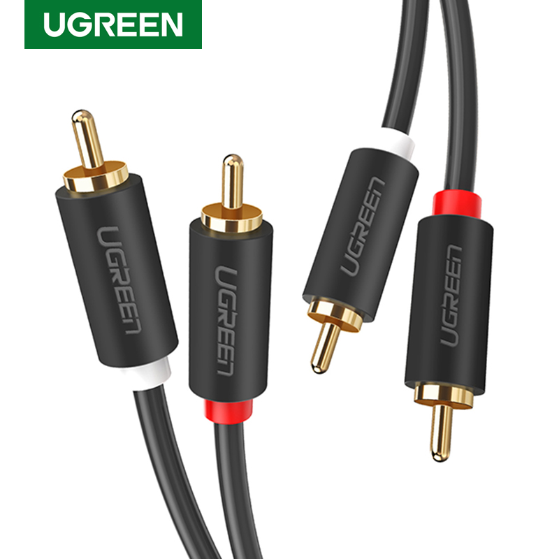 Home Cinema Furniture - Аудиокабель UGREEN 2RCA к 2 RCA