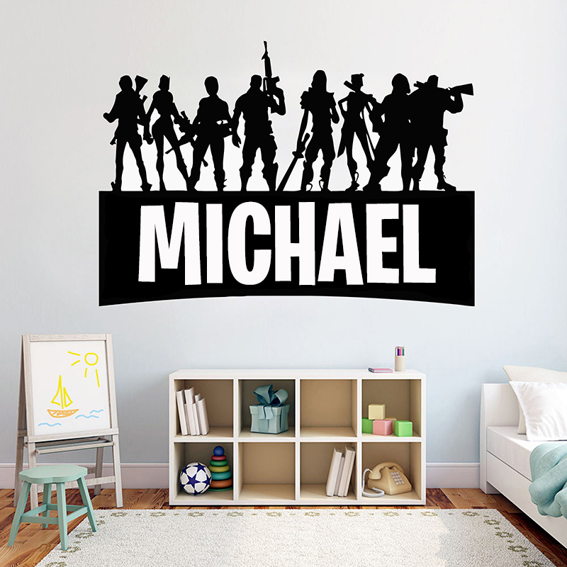 Home Cinema Wall Panels - Игра геймер индивидуальное имя Настенный декор