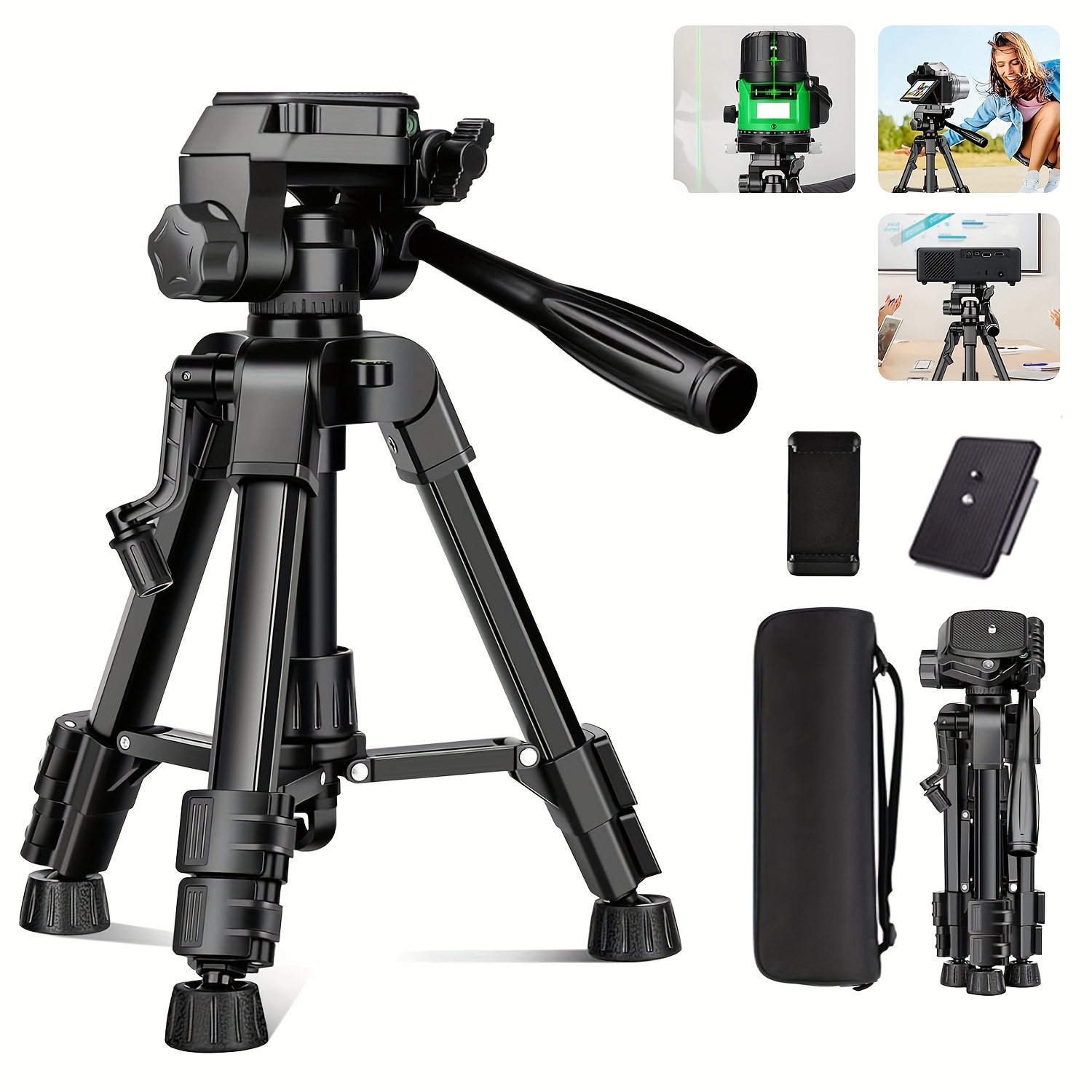 Home Cinema Portable - Мини-штатив для камеры, 25-дюймовый алюминиевый настольный