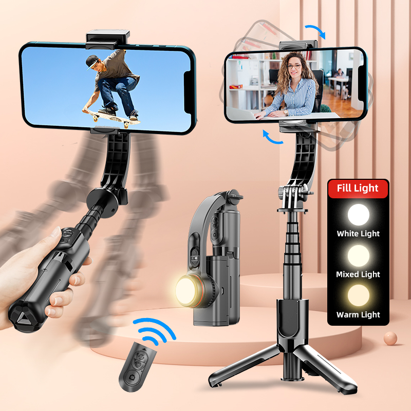 Smart Tv Stick - Штатив-монопод AXNEN Gimbal Selfie Stick, выдвижной,