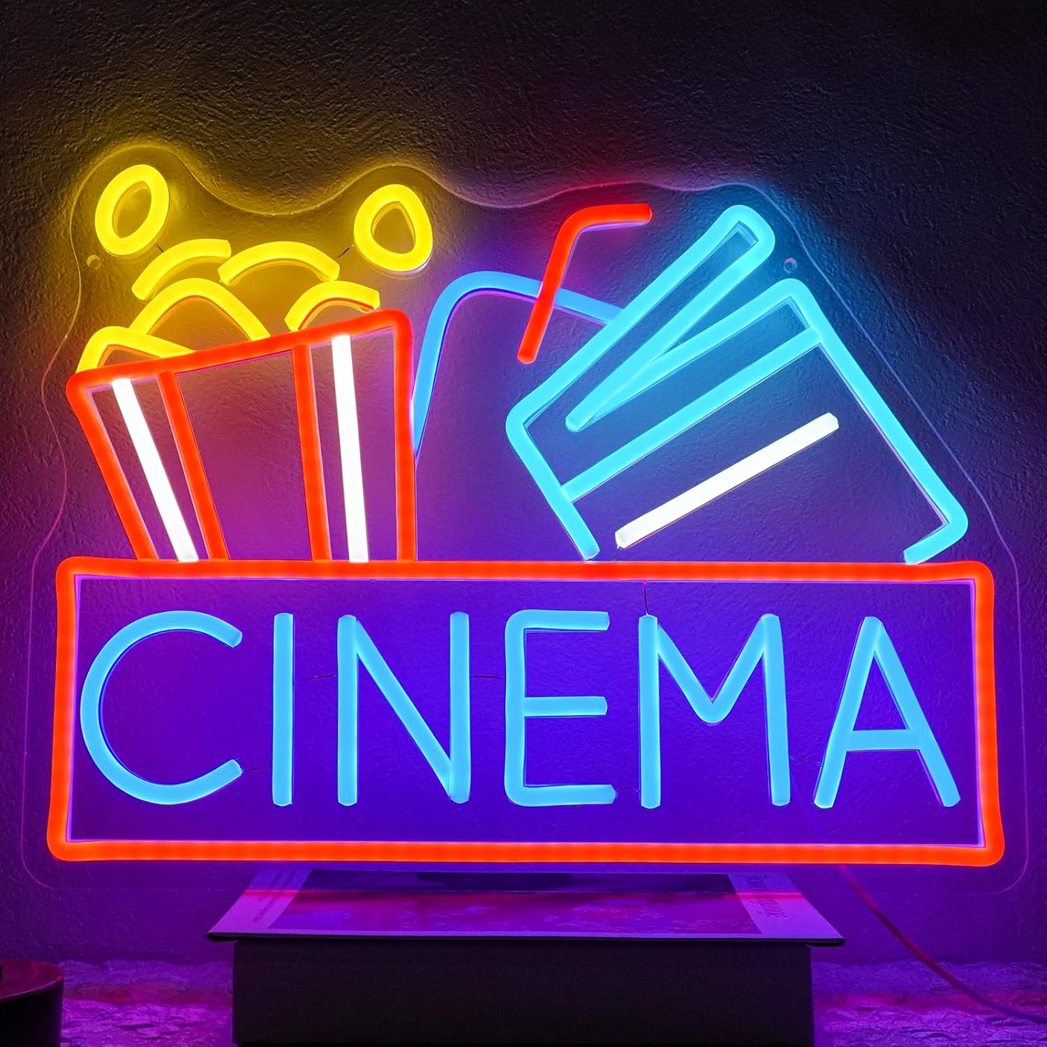 Home Cinema Films - Кино Неоновая вывеска с питанием от