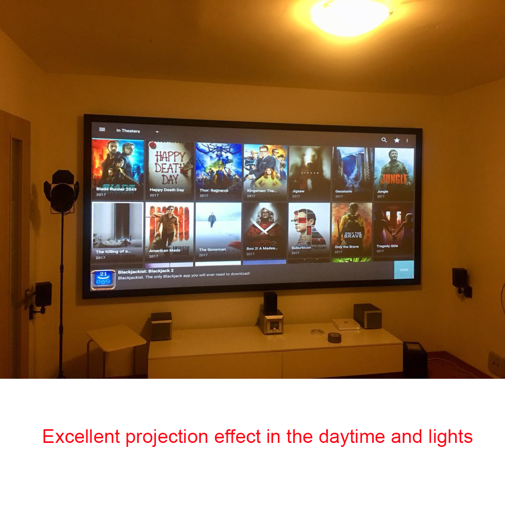 Экран для проектора Salange, 6 – обзор и цена Home Cinema Blanc