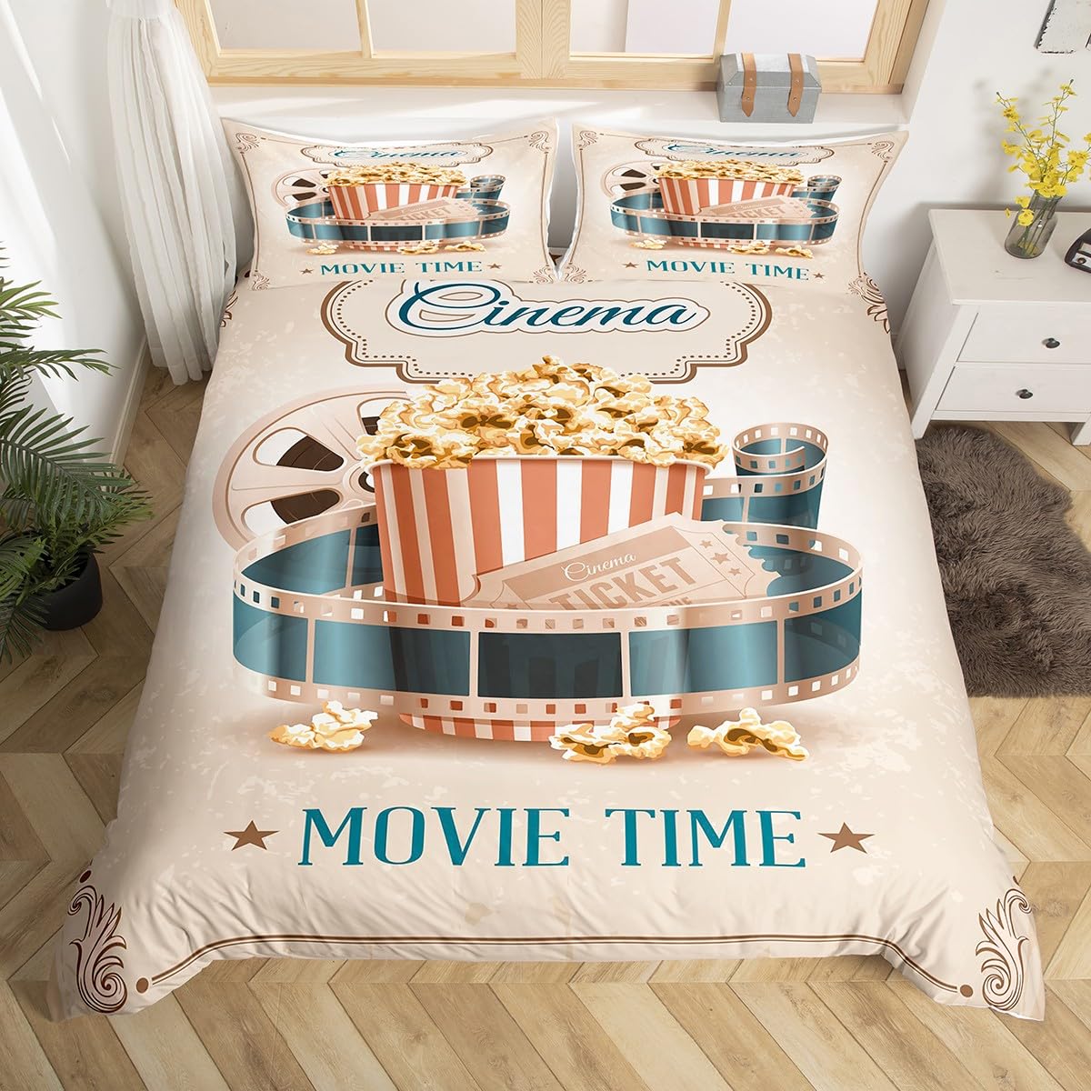 Винтажный комплект постельного – обзор и цена Home Cinema Tickets
