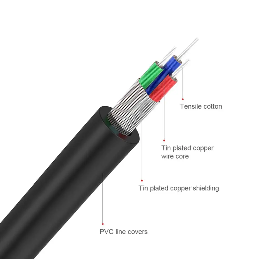 Кабель QGeeM RCA 2RCA на 3.5 м – обзор и цена Home Cinema Amplifier