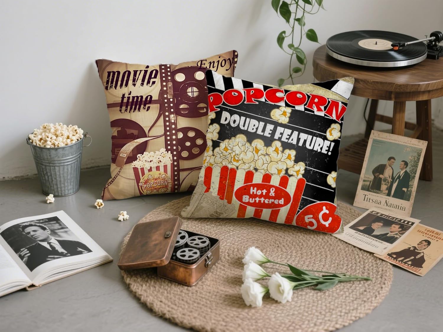 Набор из 4 ретро-чехлов для по – обзор и цена Home Cinema Tickets