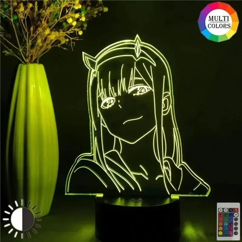 Zero Two аниме ночник фигурка  – обзор и цена Home Cinema Lighting