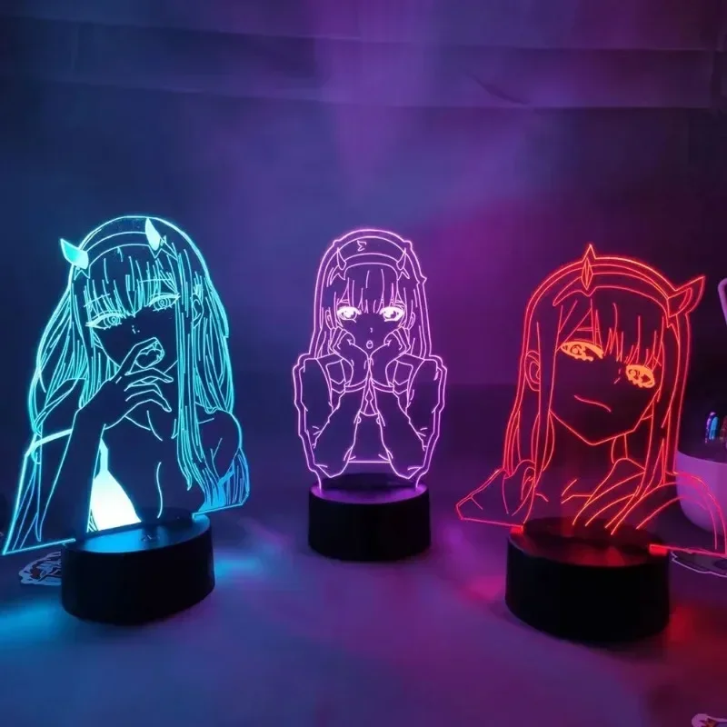 Zero Two аниме ночник фигурка  – обзор и цена Home Cinema Lighting