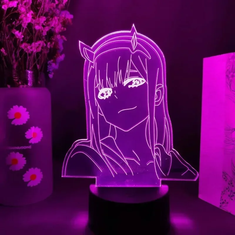 Zero Two аниме ночник фигурка  – обзор и цена Home Cinema Lighting