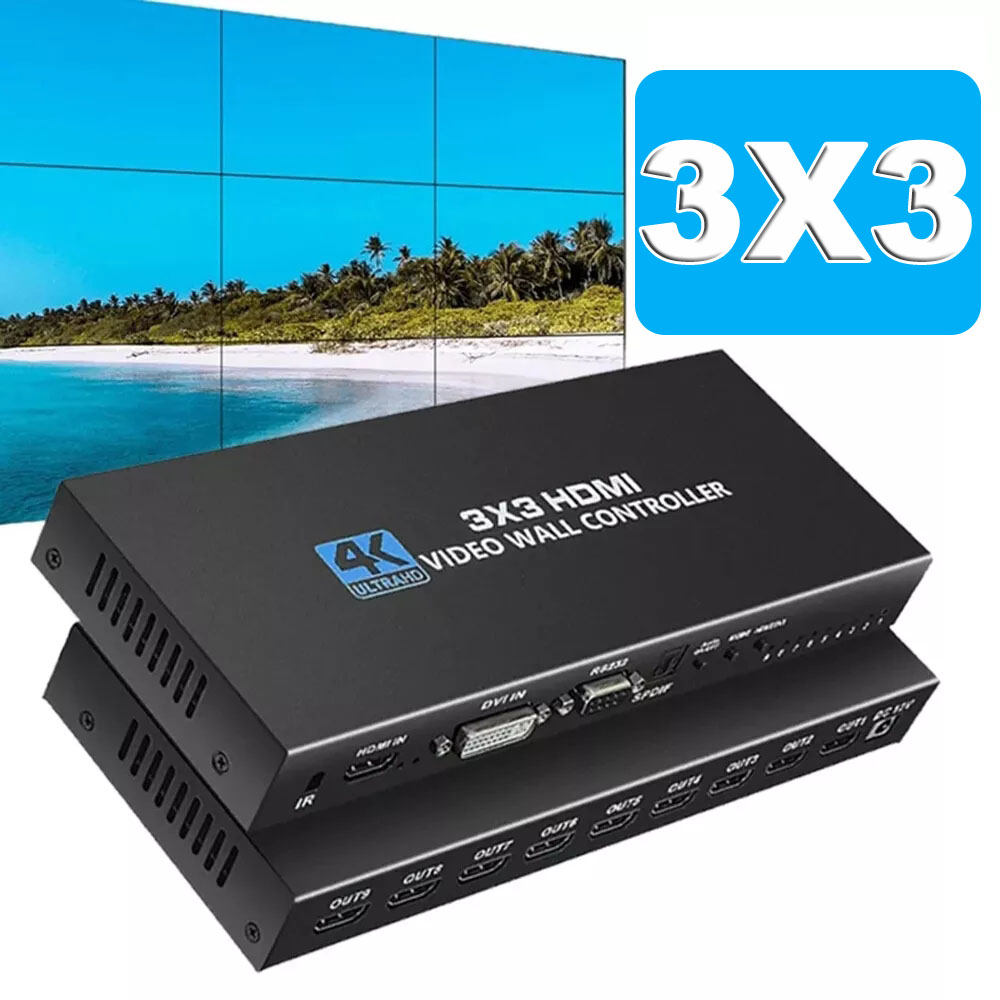 Контроллер видеостены HDMI 4K  – обзор и цена Home Cinema Wall Panels