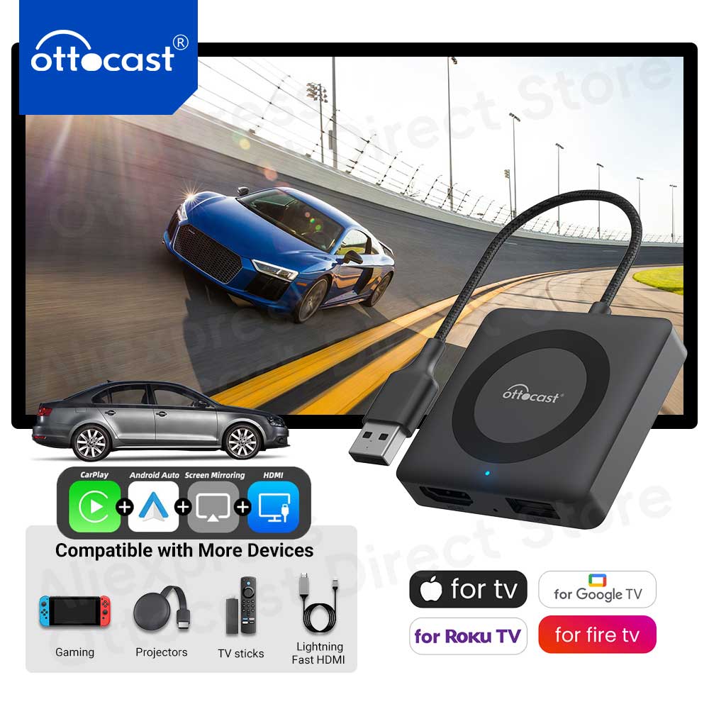 Ottocast Car TV Mate Pro Max W – обзор и цена Smart Tv Stick