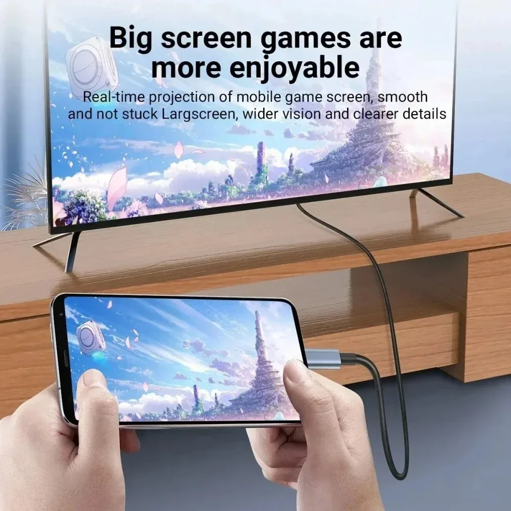 KEBIDUMEI 4K@60Hz Кабель-конве – обзор и цена Home Cinema Portable