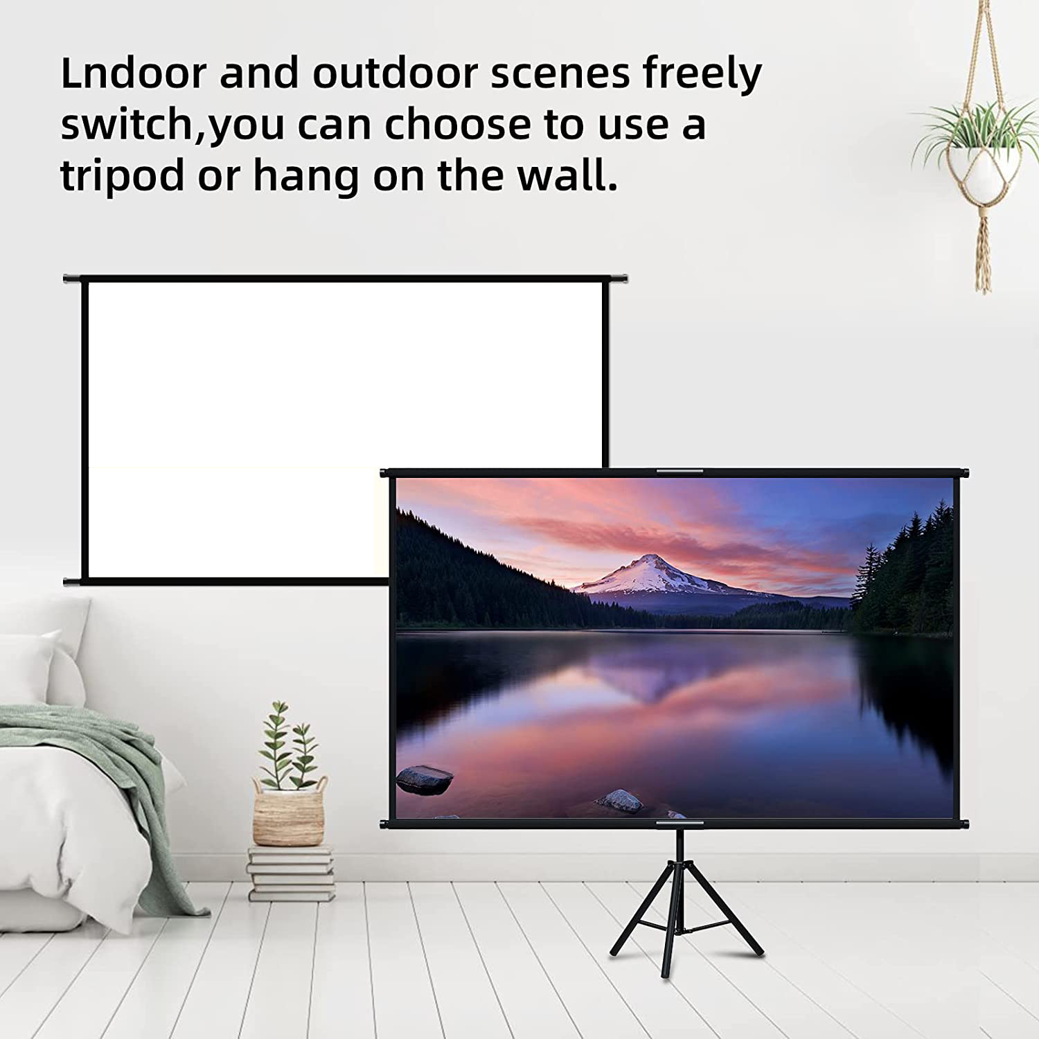 Экран для проектора VEIDADZ с  – обзор и цена Home Cinema Blanc