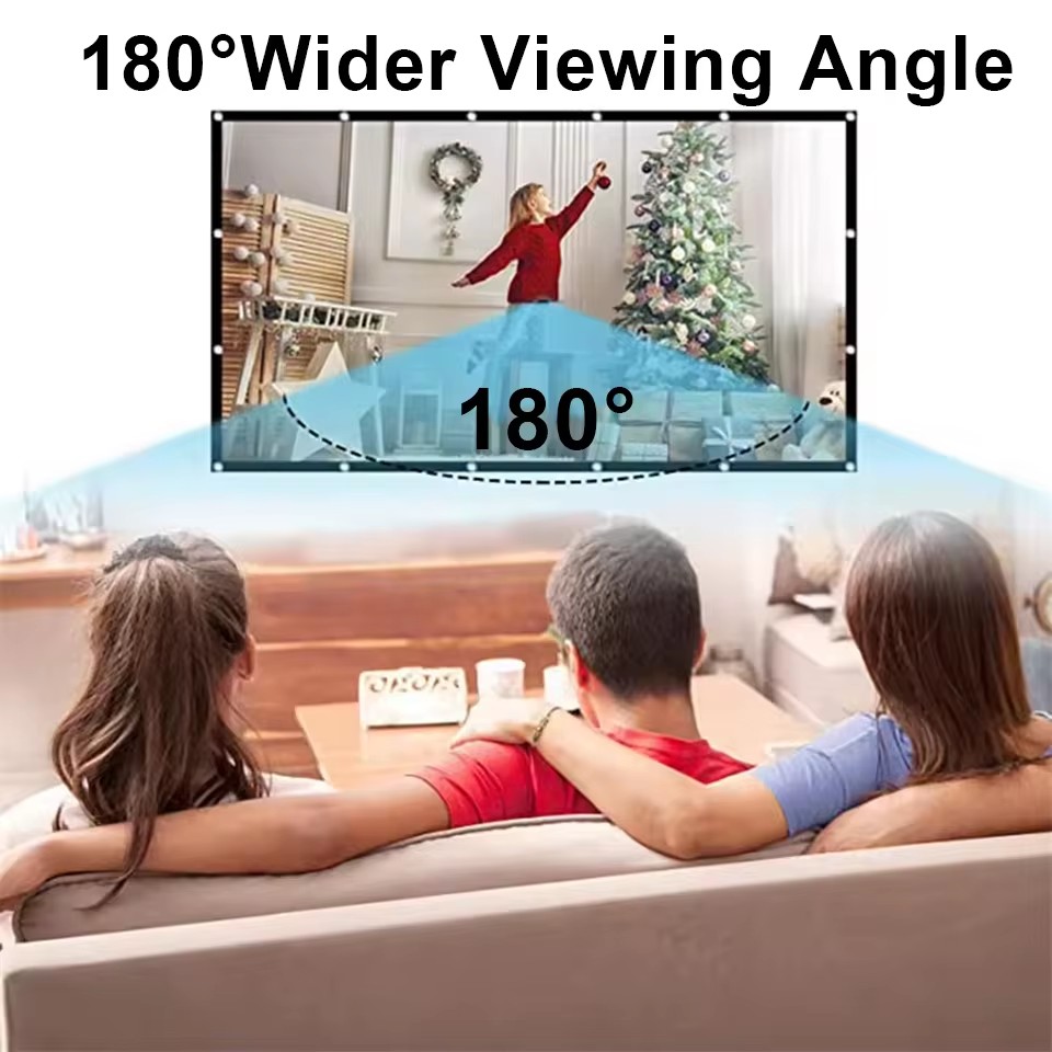 Портативный проекционный экран – обзор и цена Home Cinema Blanc