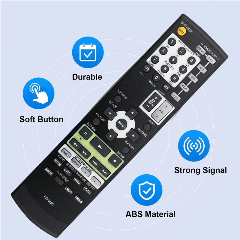 ABKQ-RC-645S Запасной пульт ди – обзор и цена Onkyo Home Cinema