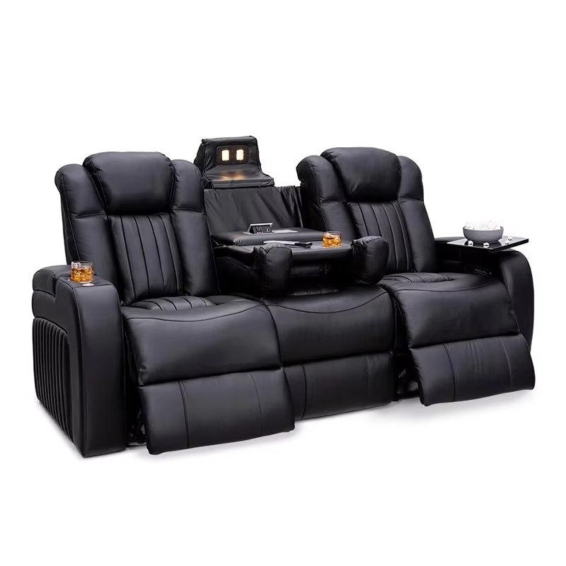 Комплекты кожаных диванов-рекл – обзор и цена Home Cinema Chairs