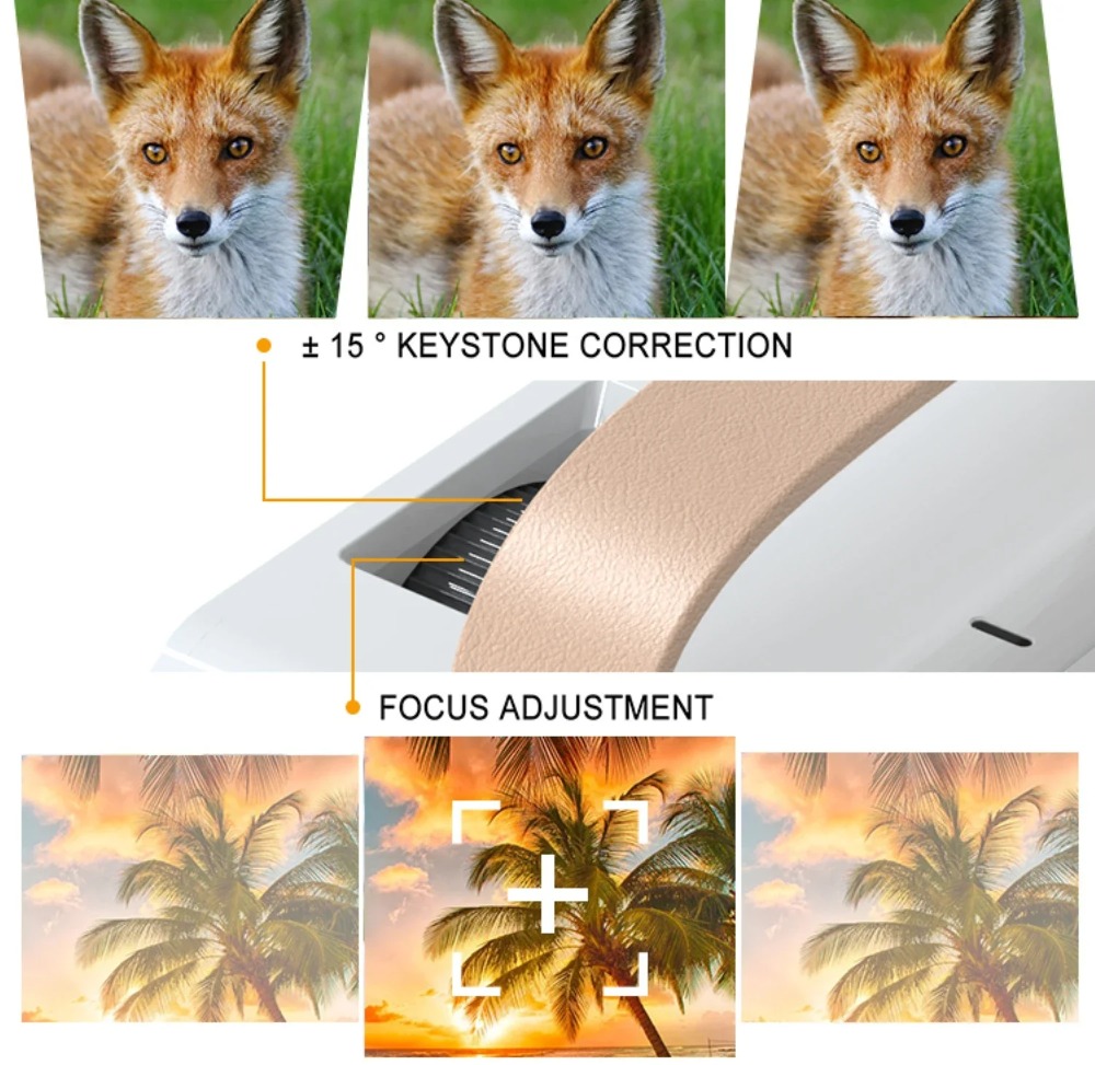 Портативный умный проектор 4K, – обзор и цена Home Cinema Portable