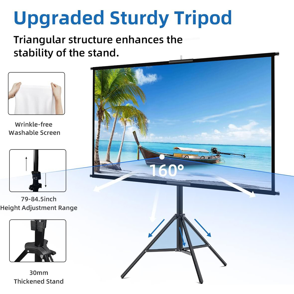 VEIDADZ Экран для проектора с  – обзор и цена Home Cinema Blanc